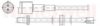 PORSC 92861231100 Warning Contact, brake pad wear